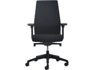 Bureaustoel Euroseats Torino zwart - 4