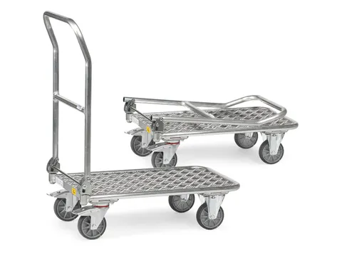 ESD Opklapbare wagen 91134 aluminium