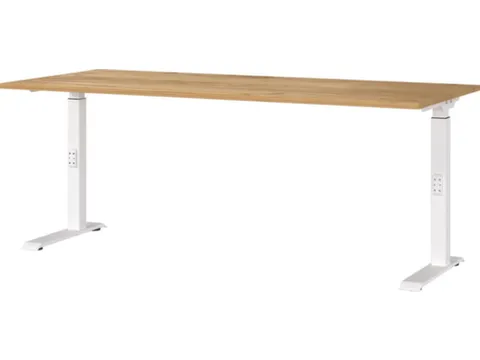 In hoogte verstelbaar bureau,HxBxD 680-910x1800x800mm