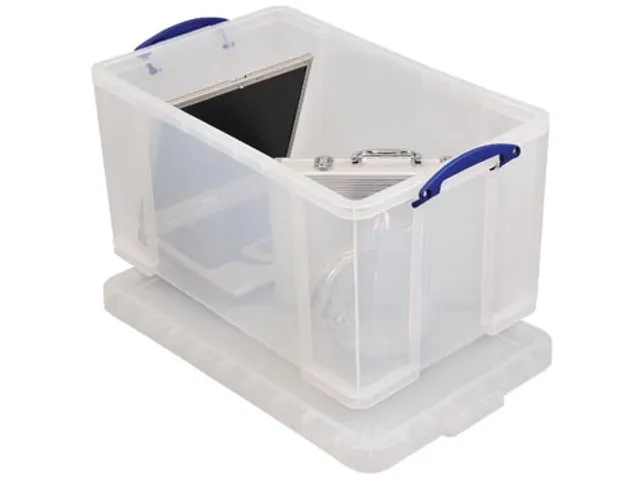 Boîte de rangement 84 litres Transparent