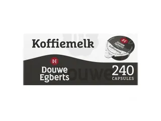 Koffiemelkcups Douwe Egberts 240x7.5 gram - 1