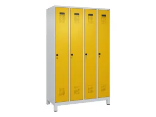 locker voor scheiding van kleding,HxBxD 1950x1200x500mm,4vak - 2