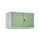 opzetkast,v. locker,2vak.,vak B 400mm,HxBxD 500x800x500mm,vleugeldeur