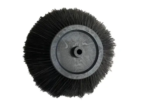 Zijborstel 180X400 Mix Stee l Zwart per stuk