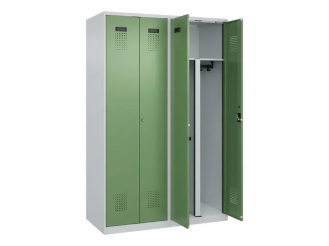 PBM-locker,HxBxD 1850x1200x500mm,4vak,vak B 300mm,cil.-slot