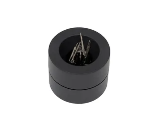 Papercliphouder MAULpro magnetisch recycled Ø73x60mm zwart - 3
