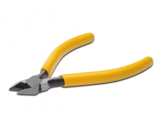 Zijsnijtang Snijbladopening 9,45mm voor nauwkeurig knipwerk Geel