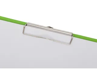 Klembordmap MAUL A4 staand met penlus PVC neon groen - 9