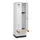locker met bank,HxBxD 1950x600x815mm,2vak,vak B 300mm,cilinderslot
