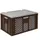 Euronorm-stapelbak,m. isoleerbox,HxLxB 320x600x400mm,63/35l,HDPE,bruin