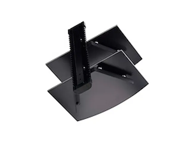 Dubbele Hangende Wandplanken voor Audio/Video Apparatuur