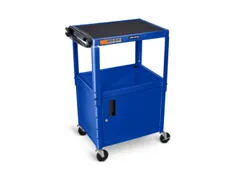 bijzetwagen,HxLxB 610-1060x610x460mm,blauw,2niveau(s)