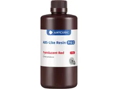 UV/LCD ABS LIKE PRO2 TRANSLUCENT RED 1kg