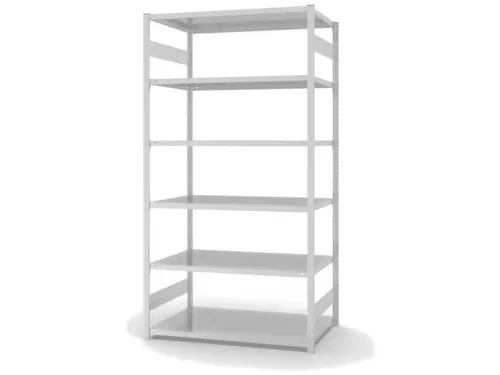 magazijnstelling,grondveld,HxBxD 2500x1360x835mm,vakl. 190kg