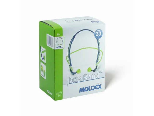 Arceau antibruit Moldex Jazz Band 2 avec réserve bouchons SNR 23db