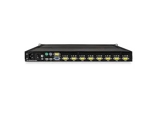 8 port KVM Rack Console met 1,8m Lange Kabels 17 inch LCD