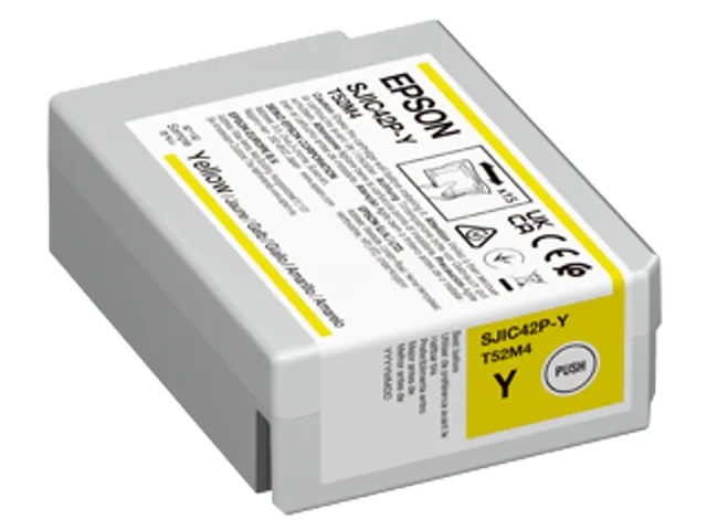 Epson SJIC42P-Y, Geel, 1 stuk(s), Enkele verpakking