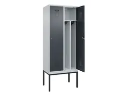 locker voor scheiding van kleding,HxBxD 2120x800x500mm,2vak
