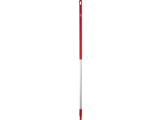 Steel Vikan ergonomic 150cm 31mm rood aluminium - 1