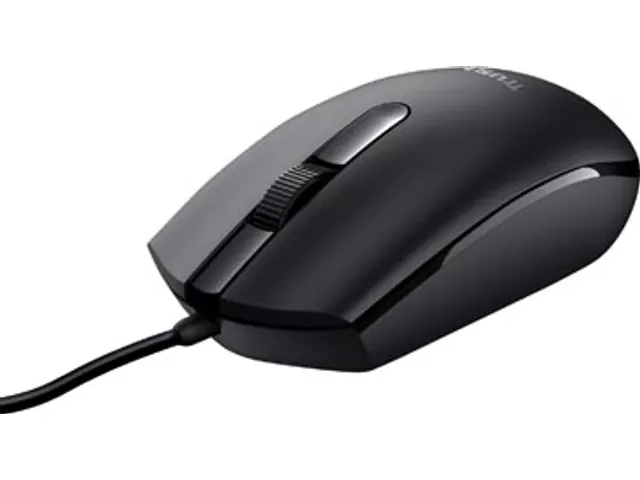Trust muis TM-101 Eco Zwart