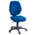 bureaustoel,synchroonmech.,zitting stof blauw,zitting H 440-580mm
