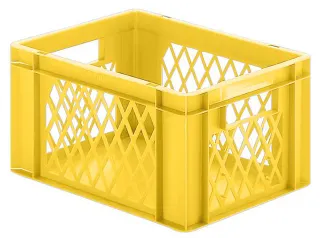 Euronorm-Stapelbak 19l H X L X B 210x400x300mm Geel - 1