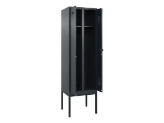locker voor scheiding van kleding,HxBxD 2120x600x500mm,2vak - 1