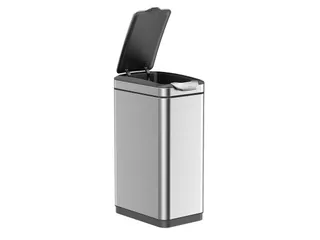 Afvalbak Design Tina Touch 30 Liter Eko Mat Rvs - 2