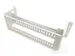 DIN-railsteun 3U 135x480x150mm inclusief DIN-rail (35x390mm) Grijs