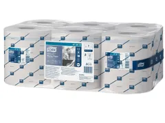 Poetsrol Tork Reflex M4 centerfeed 1-laags 114m wit 473412