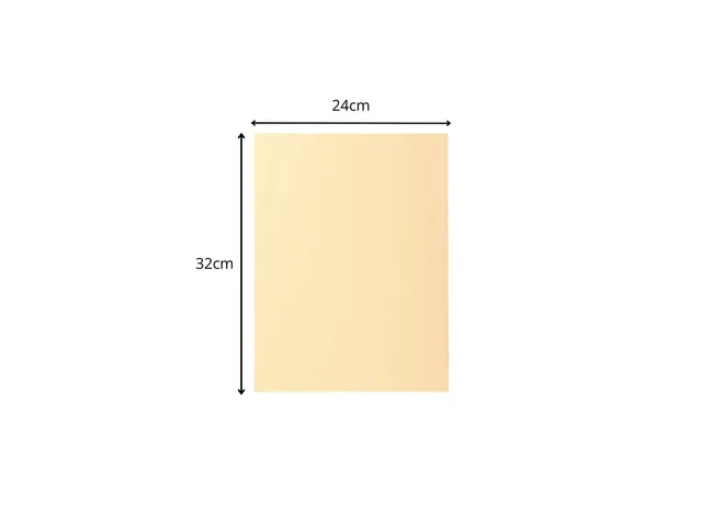 100 dossiermappen SUPER 250 24x32cm-Ivoor