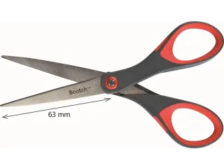 Schaar Scotch 18cm precision rood blister - 6