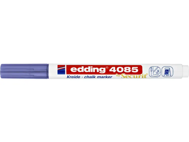 Krijtstift edding by Securit 4085 rond 1-2mm violet metallic