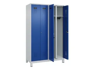 locker voor scheiding van kleding,HxBxD 1950x1200x500mm,4vak - 1
