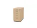 caisson de bureau,HxlxP 740x430x800mm,4tiroir(s),NE-érable