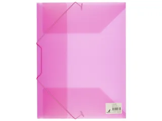 Elastomap Kangaro A4 PP transparant roze - 2