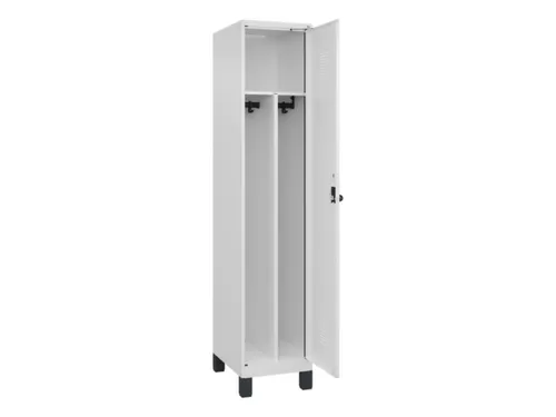 locker voor scheiding van kleding,HxBxD 1950x400x500mm,1vak