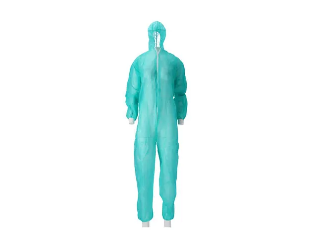 pp non woven coverall groen XXXL regular 50 Stuks