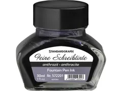 Kalligrafieinkt inkt Standardgraph 30ml antraciet grijs