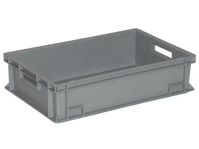 Euronorm Stapelkrat Hxlxb 150x600x400mm 27liter Grijs