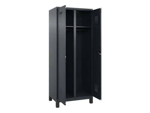 locker voor scheiding van kleding,HxBxD 1950x800x500mm,2vak