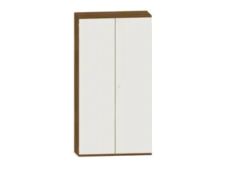 kantoorkast,HxBxD 1920x1000x430mm,decor romp noten,decor front wit - 1