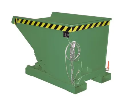 Kiepbak voor spaanders,HxLxB 835x1260x770mm,0,3m³,draagverm. 750kg