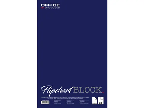 Office Products Flipoverpapier 65x100cm Geruit 20 vel