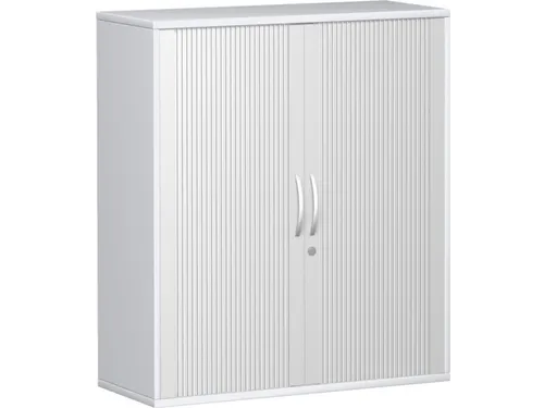 jaloeziedeurkast,HxBxD 1150x1000x430mm,2xhouten vloer,decor romp wit