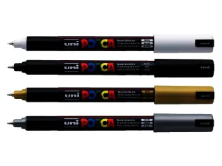 Verfstift Posca PC5M Medium Punt 1,8-2,5mm Donkergroen - 2