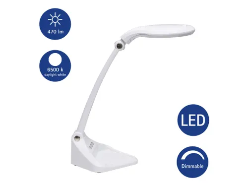 Loeplamp LED MAULiris Wit Dimbaar