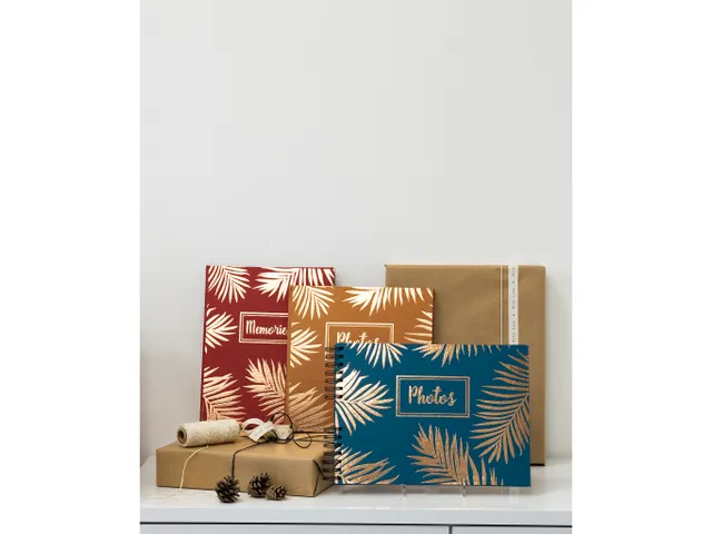 Fotoalb spir 50p.zwr t 32x22cm PALMA blw