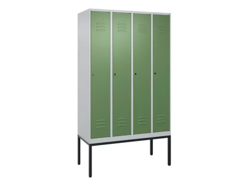 locker voor scheiding van kleding,HxBxD 2120x1200x500mm,4vak