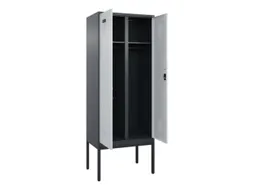 locker voor scheiding van kleding,HxBxD 2120x800x500mm,2vak